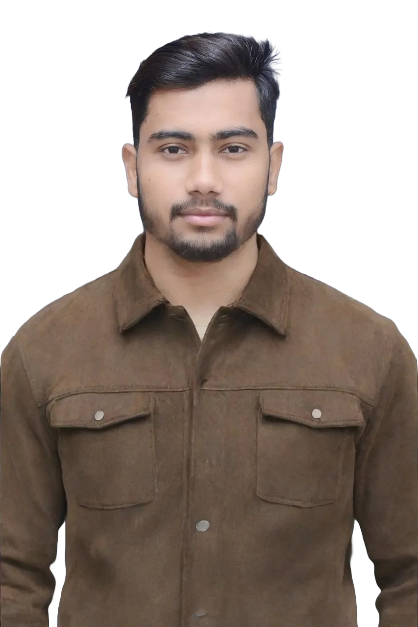 Portrait of Tatiana Zaporozhets with long blonde hair wearing black blazer, on dark background with subtle code text behind